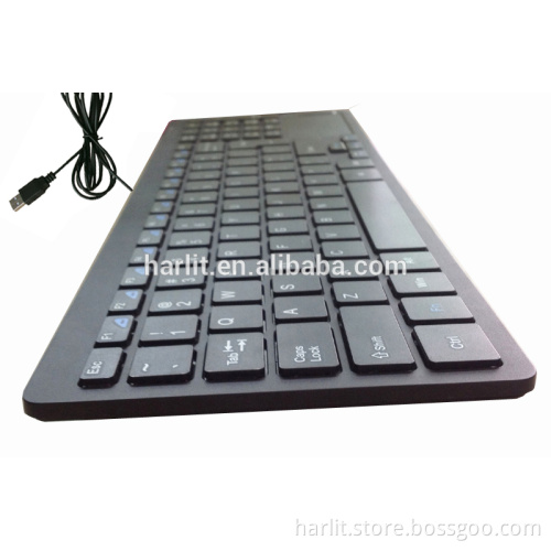 Laptop Computer Wired USB Keyboard With Toucpad Mouse And Number Keys Standard Wired USB Keyboard With Toucpad And Number Keys